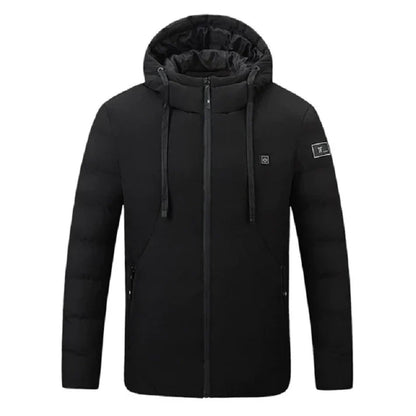 Veste chauffante électrique à 4 zones pour l’hiver