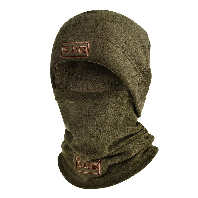 Cagoule chaude isolante en tissu extensible multifonction