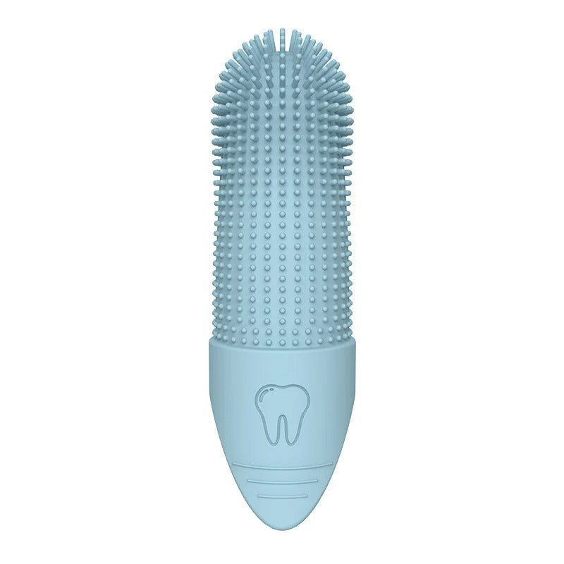 Brosse doigt rotative 360° pour chien