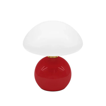 Lampada da comodino elegante in vetro