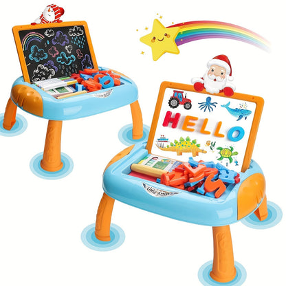 Lavagna Scolastica Reversibile Nera e Bianca con Accessori