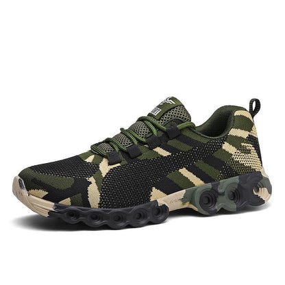 Chaussures orthopédiques respirantes motif camouflage
