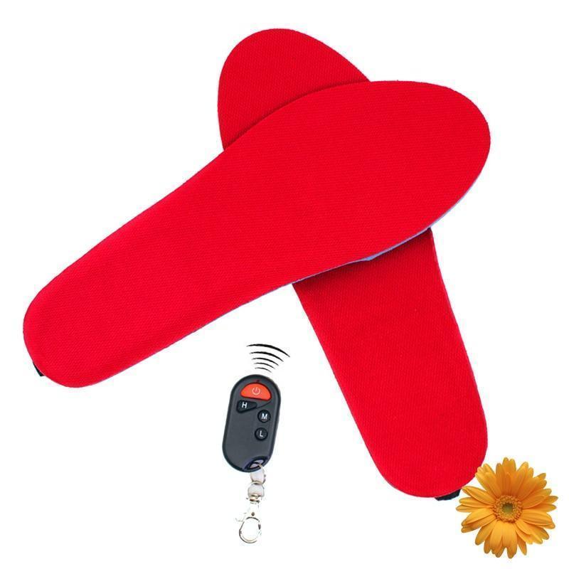 Semelle chauffante rechargeable sans fil
