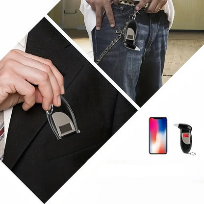 AlcoSense™ – Etilometro elettronico digitale portatile preciso e rapido