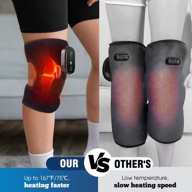 ThermaFlex™ – Ginocchiera riscaldante vibrante per ginocchio, gomito e spalla
