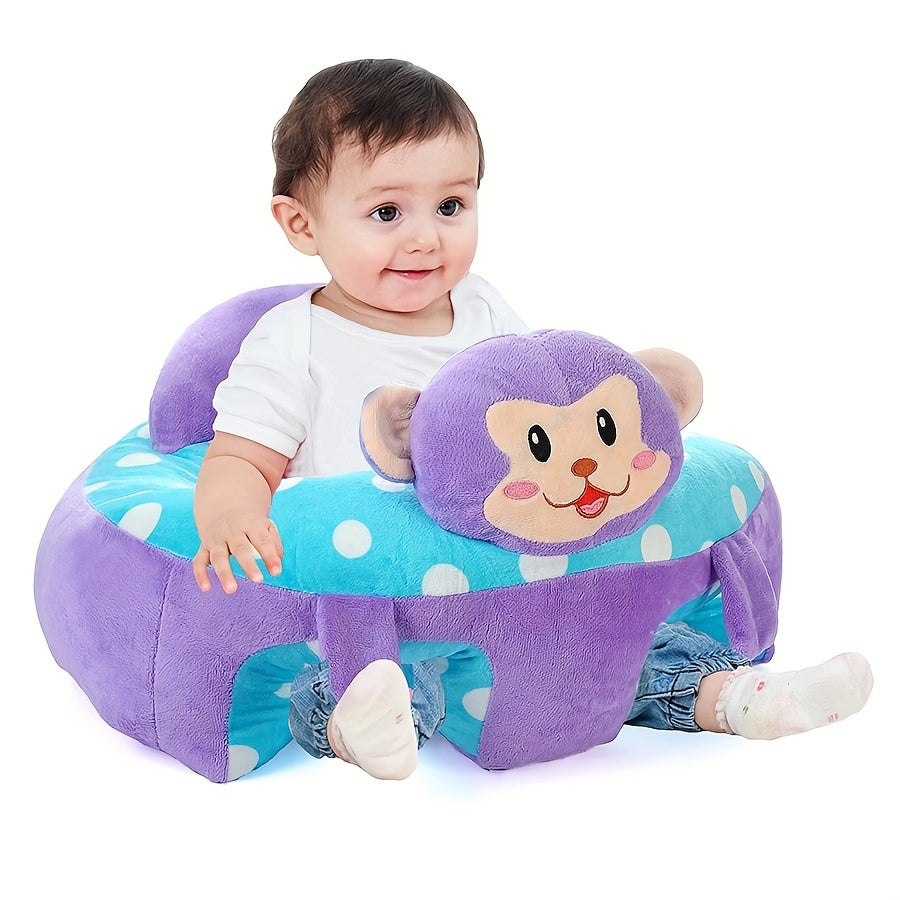 Poltrona per Bambini Peluche Elefante - Seduta Confortevole e Divertente