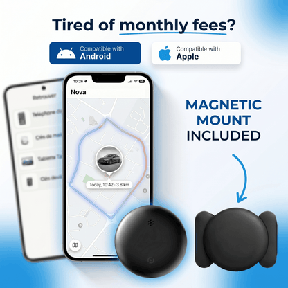 GPS Tracker Without Subscription | Compatible with Android & iOS