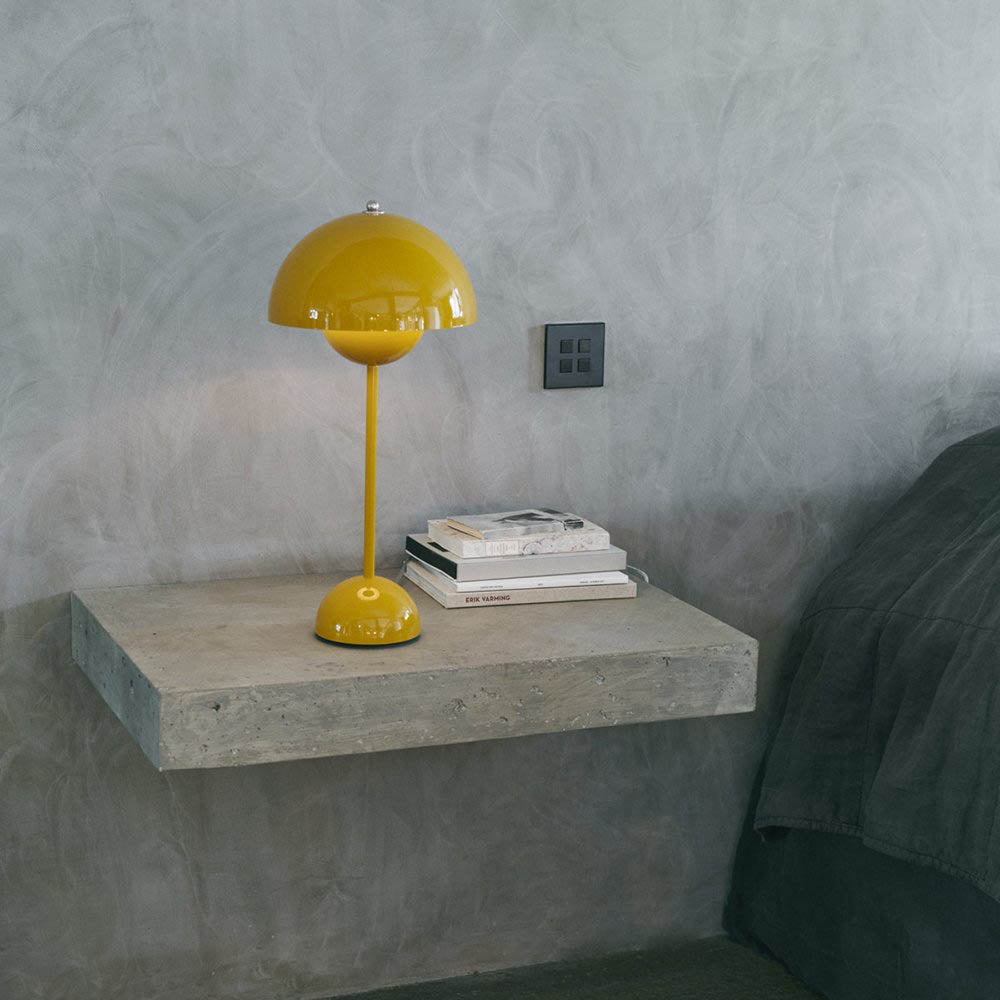 Lampada da Tavolo LED Portatile Flowerpot