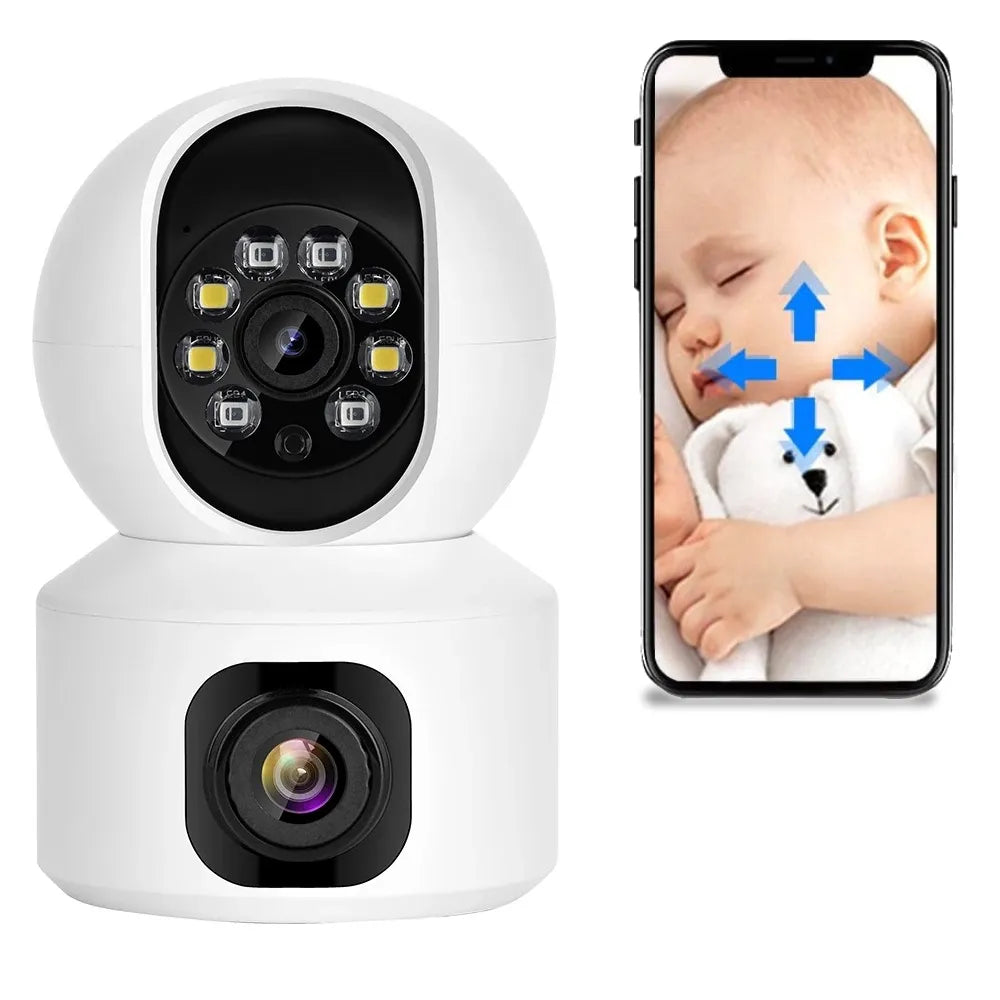Babyphone connecté à vision 360°