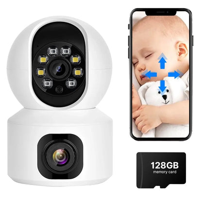 Baby monitor digitale con angolo di visione completo