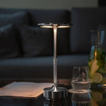 Lampe de table sans fil à intensité réglable portable