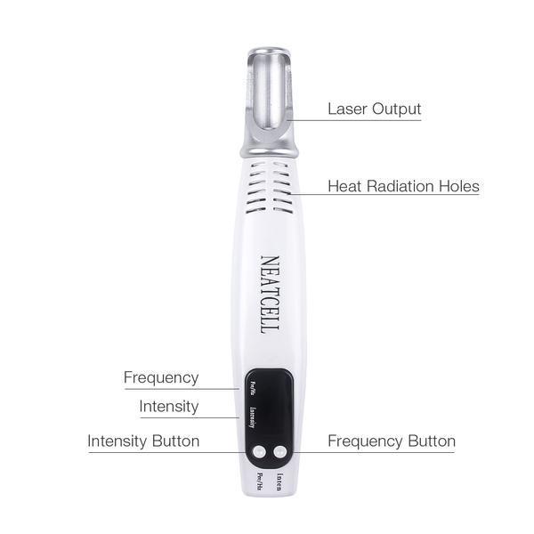 Appareil d'enlèvement de tatouage permanent au laser portable