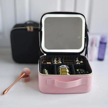 Custodia per trucco compatta e pratica