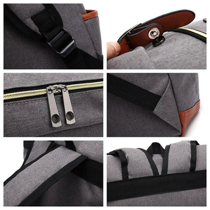Sac à dos pour ordinateur portable léger à protection renforcée