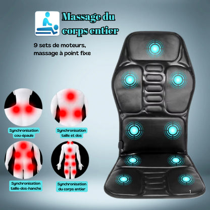 Cuscino Massaggiante Shiatsu Riscaldante con 8 Modalità