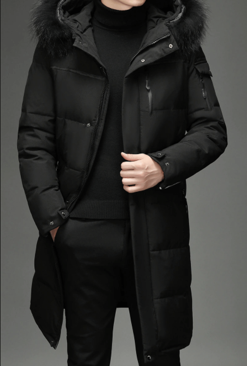 Manteau d'hiver chaud à capuche en fourrure synthétique